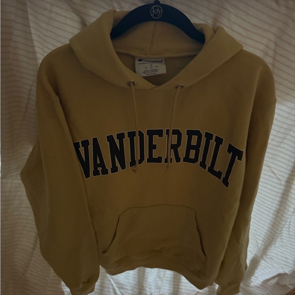 Champion Vanderbilt Hoodie in Mustard